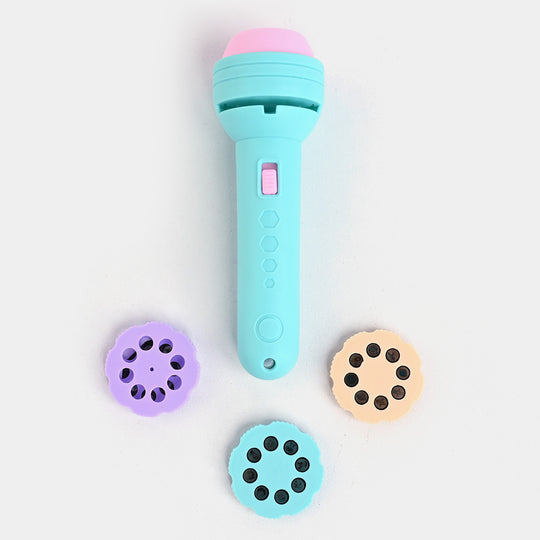 Flashlight Torch Slide Projector for Kids