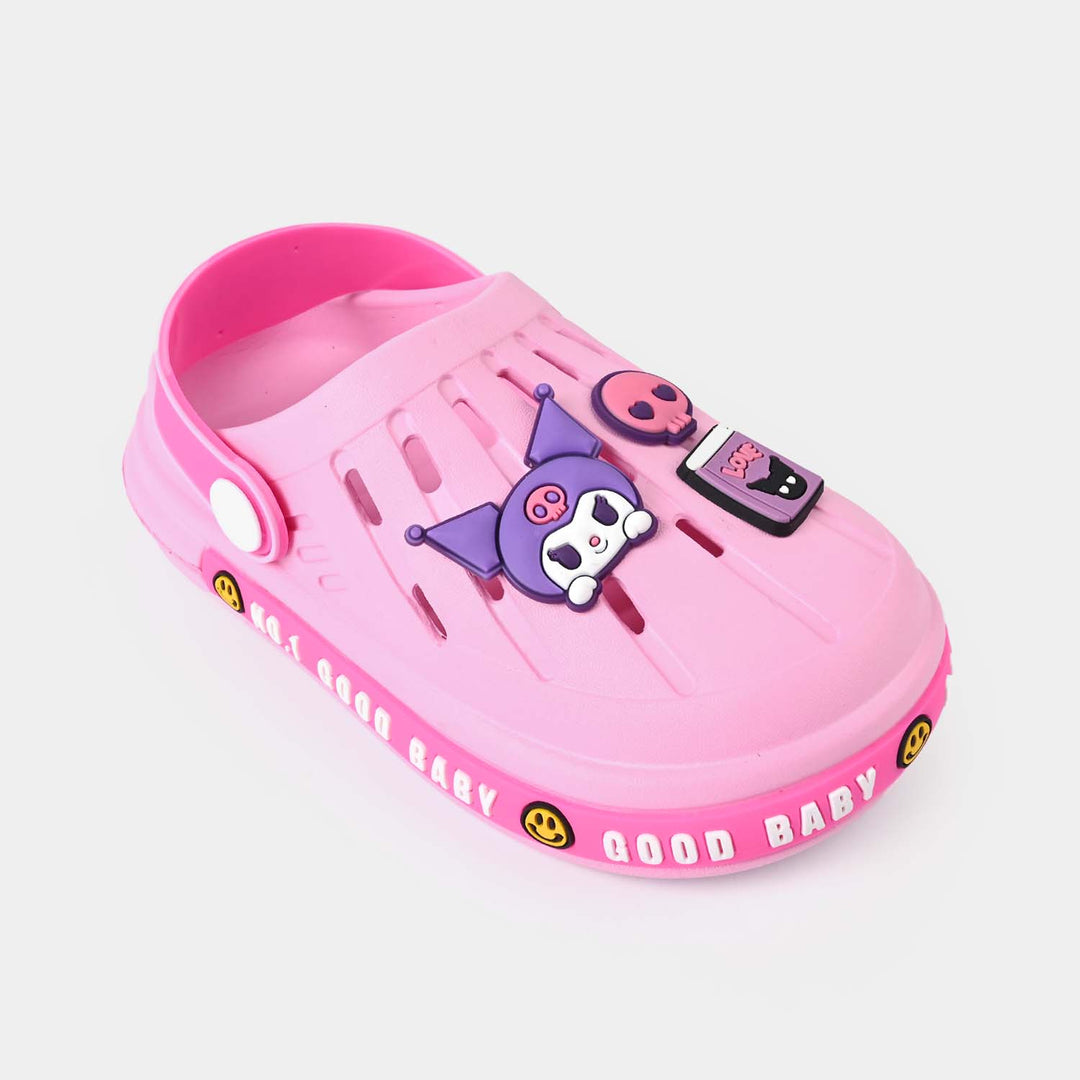 Girls Clogs 3502-Fuchsia