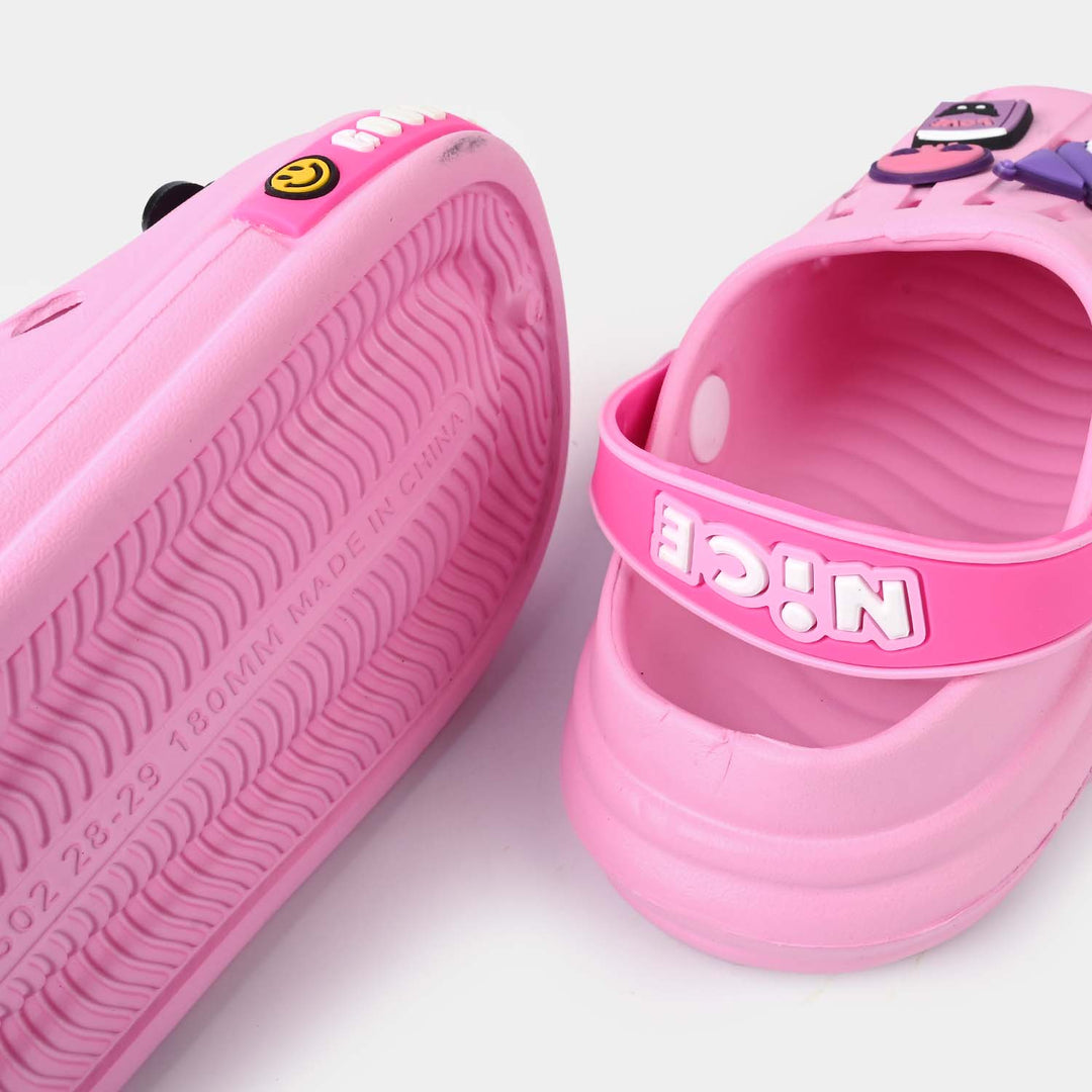 Girls Clogs 3502-Fuchsia
