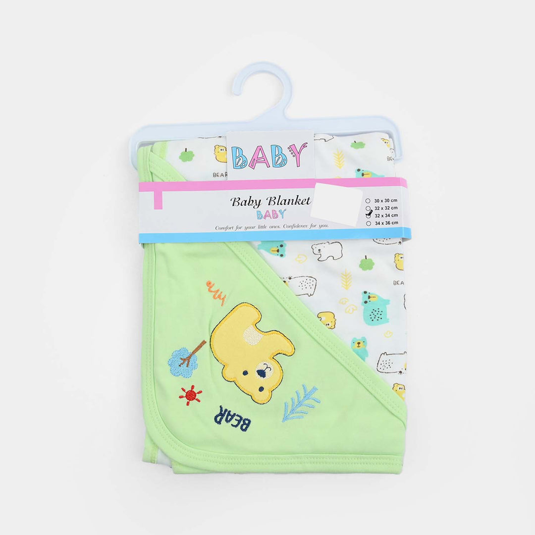 Newborn Hooded Baby Blanket