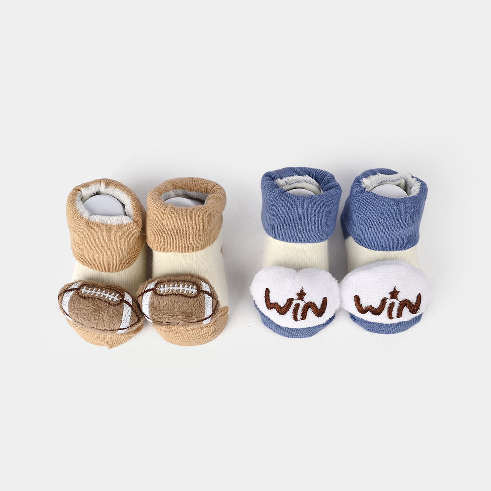 Baby Bibs & Shoes Set | 4 Pcs