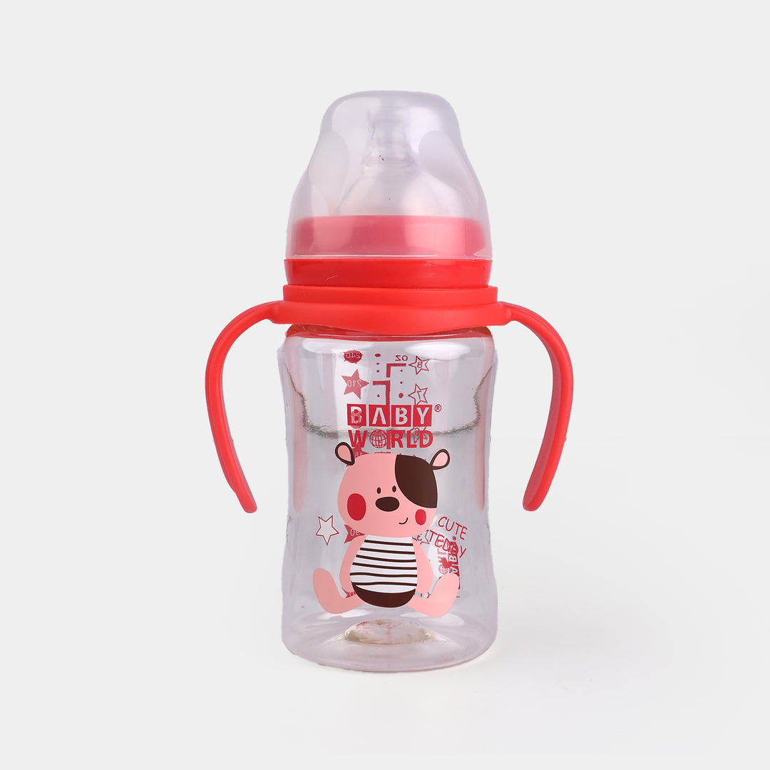 Wide Neck PP Feeder Bottle 80Z 3M+ | 2008 Red