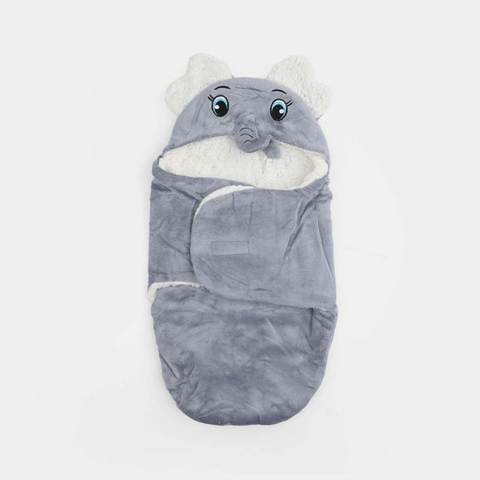 Hooded Swaddle Fur | 0M+
