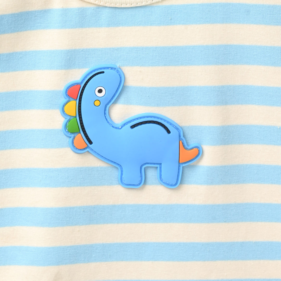 Infant Boys Jersey Terry Sando Dino - Blue