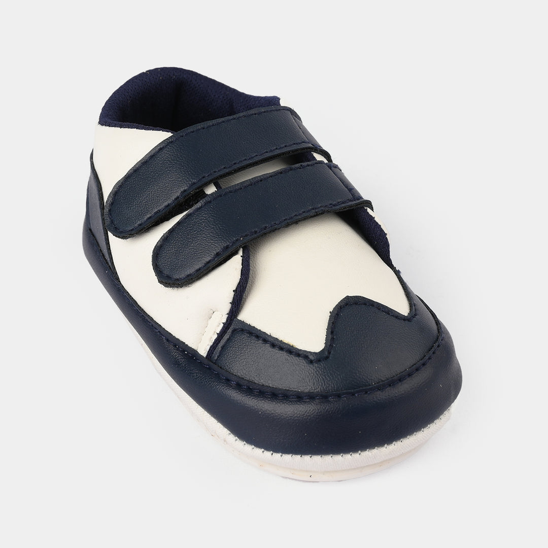 Boys Shoes 222-21-Navy/White