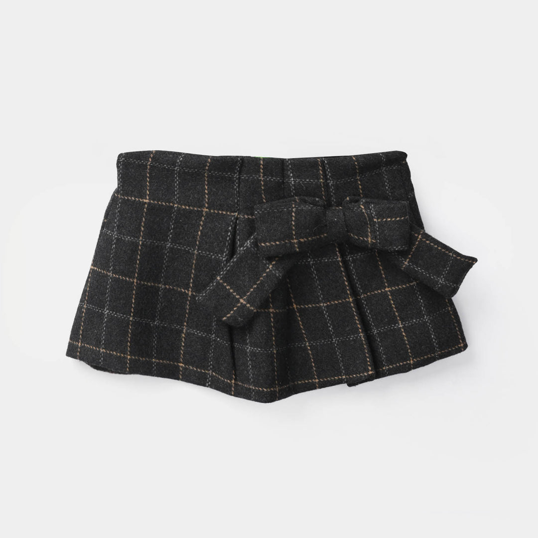 Infant Girls Wool Skirt Bow