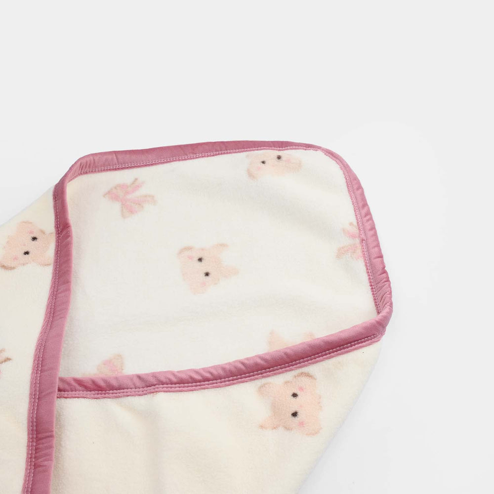 Soft Velour Wrap Blanket