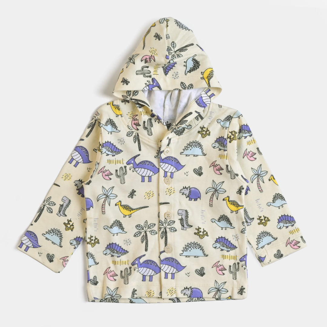 Infant Boys Cotton Set 3Pc Dino-mIX