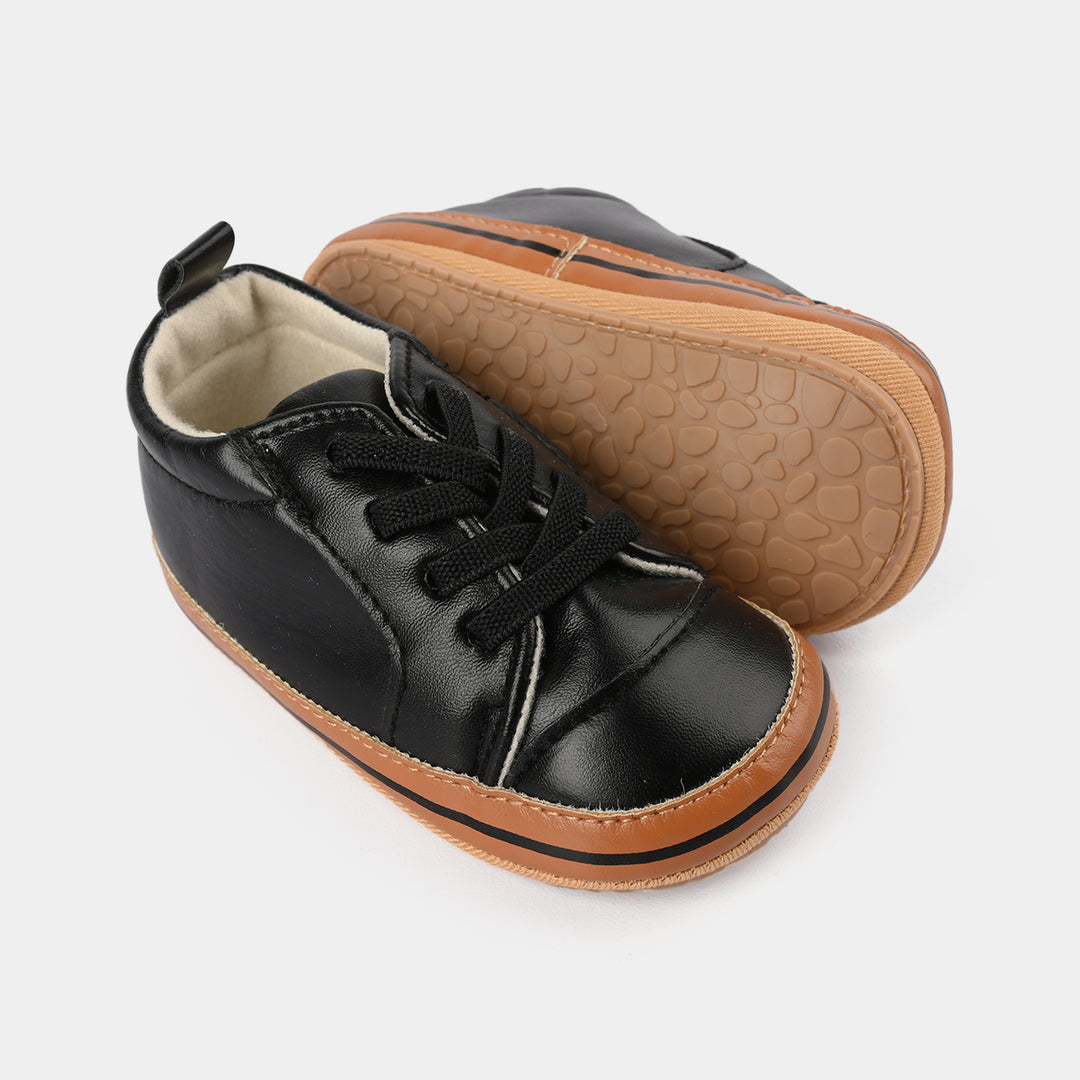 Boys Shoes E178-BLACK