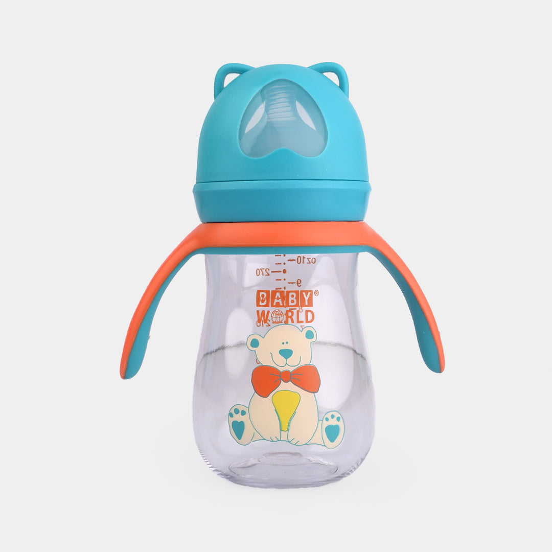 Mushroom Wide Neck Feeder Bottle 12Oz 2020 Blue