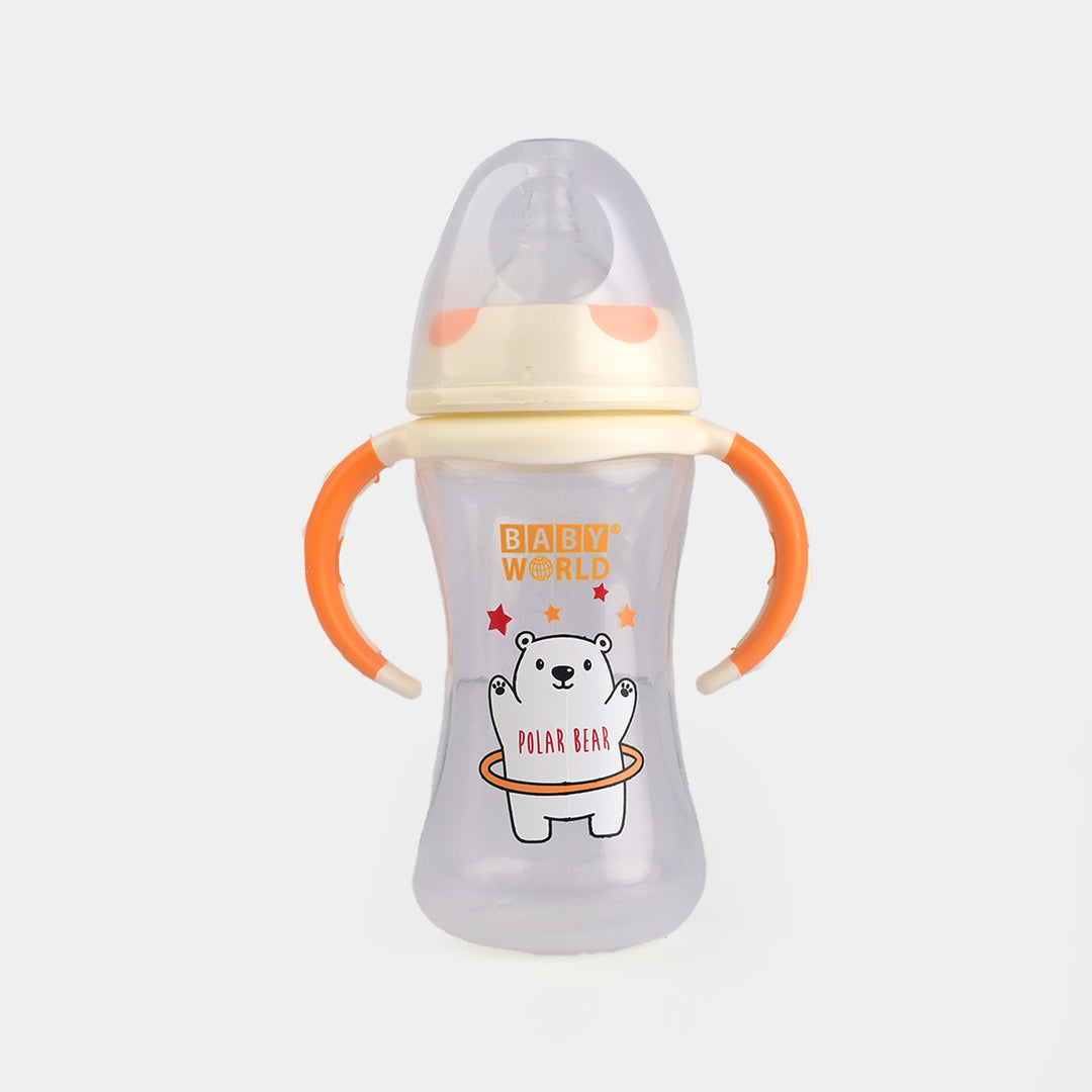 Wide Neck Feeder Bottle 8Oz 2049 White