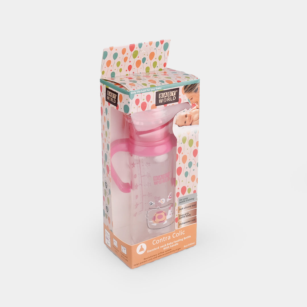Standard Neck Bottle Rattle Cap 240ml | 2016 D.Pink