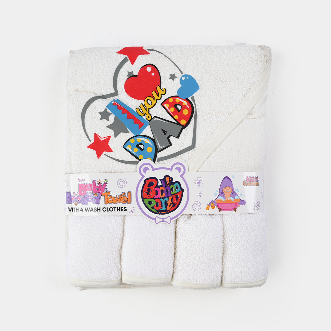 Baby Bath & Face Towel Set