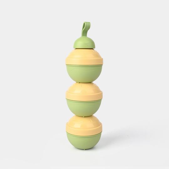 3-Layer Baby Milk Powder & Snack Container