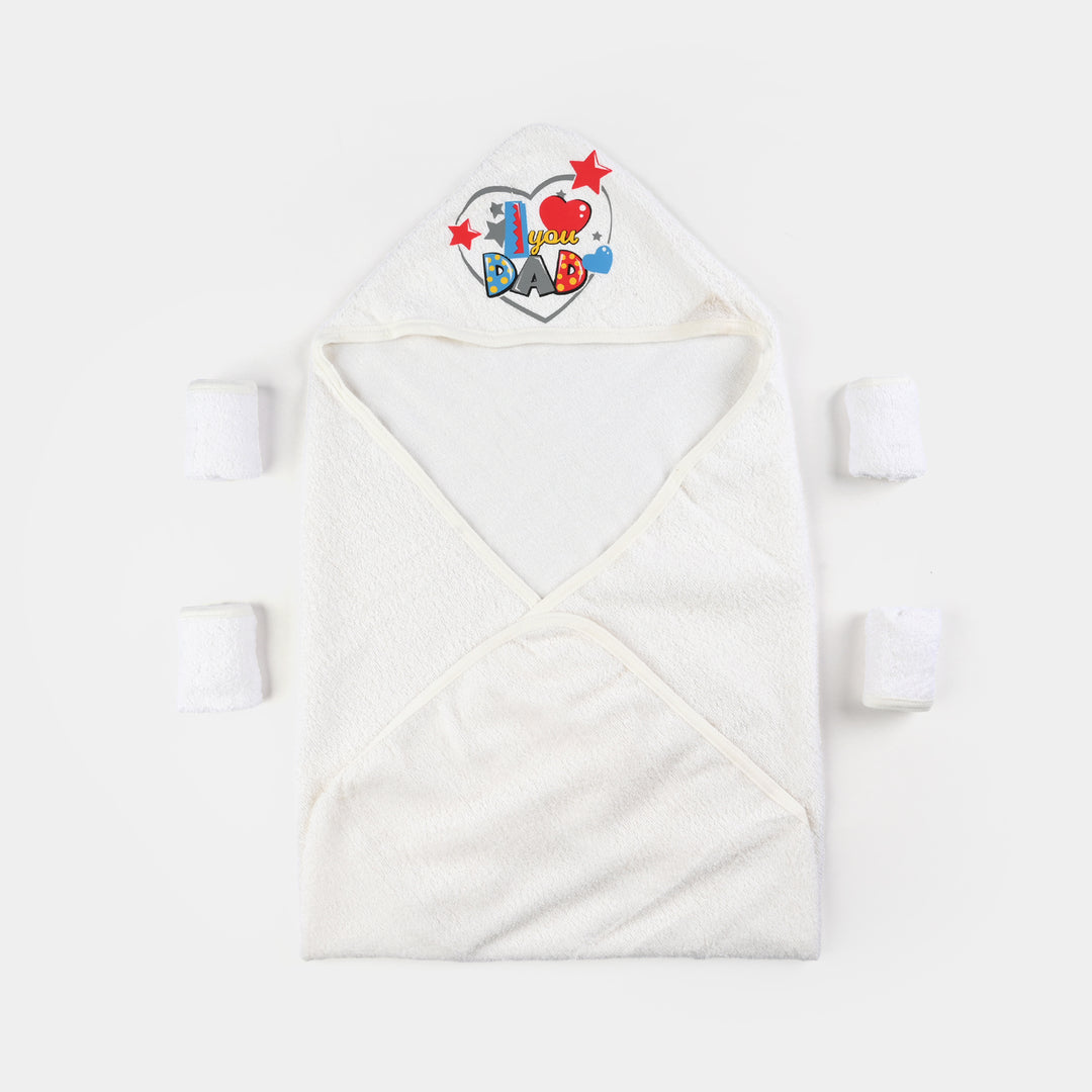 Baby Bath & Face Towel Set