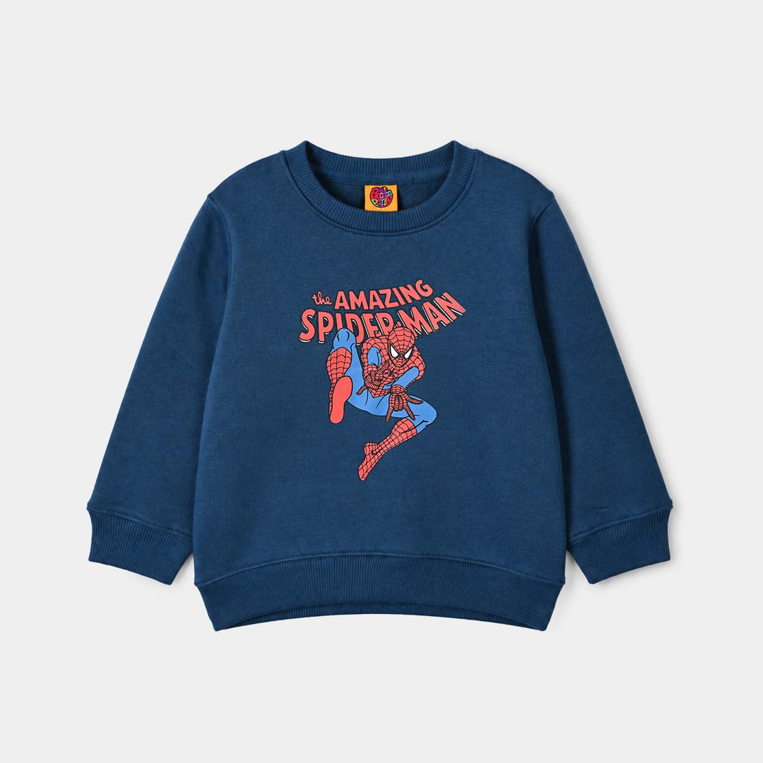 Boys Fleece Sweatshirt Character-Blue