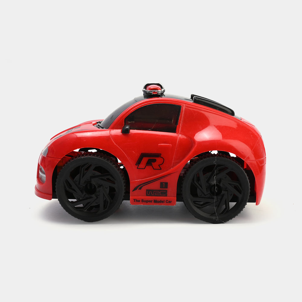 3D Police Car Toy with Light & Sound