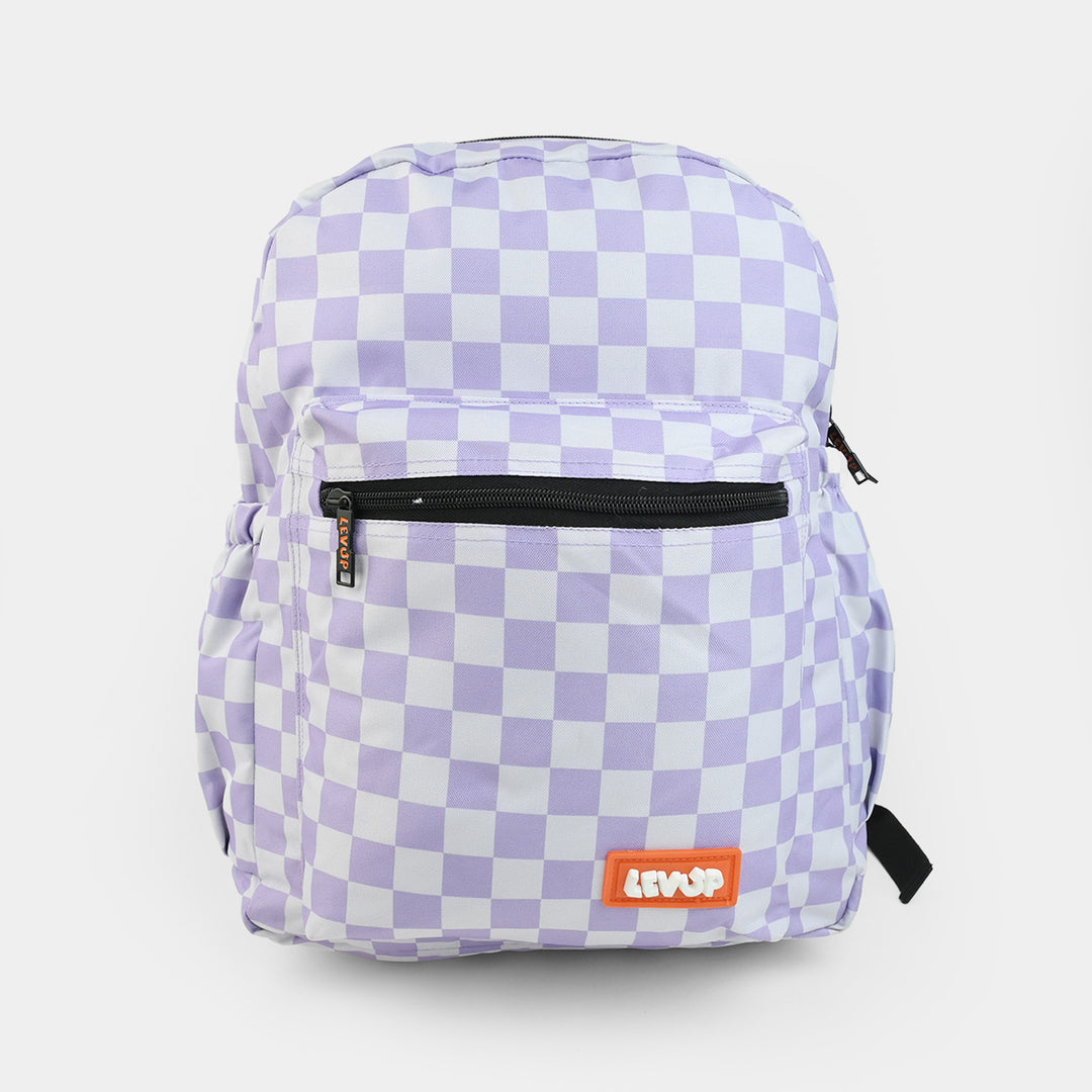 LEVUP 16" Checks Backpack | Grade 1-4