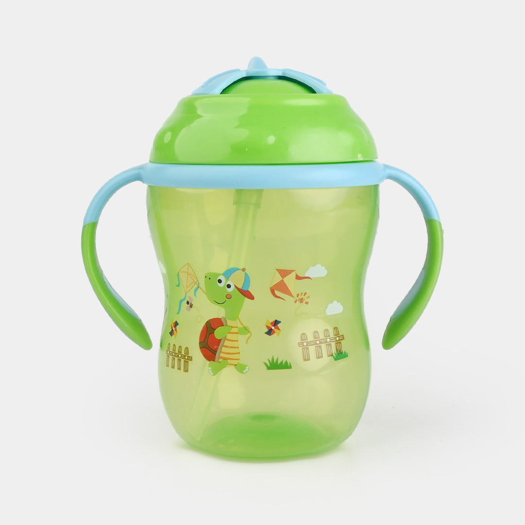 Infant Straw Lid Cup 10Oz 4040 Green