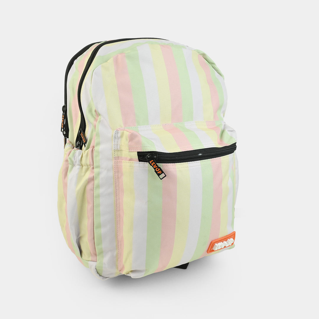 LEVUP 16" Stripes Backpack | Grade 1-4