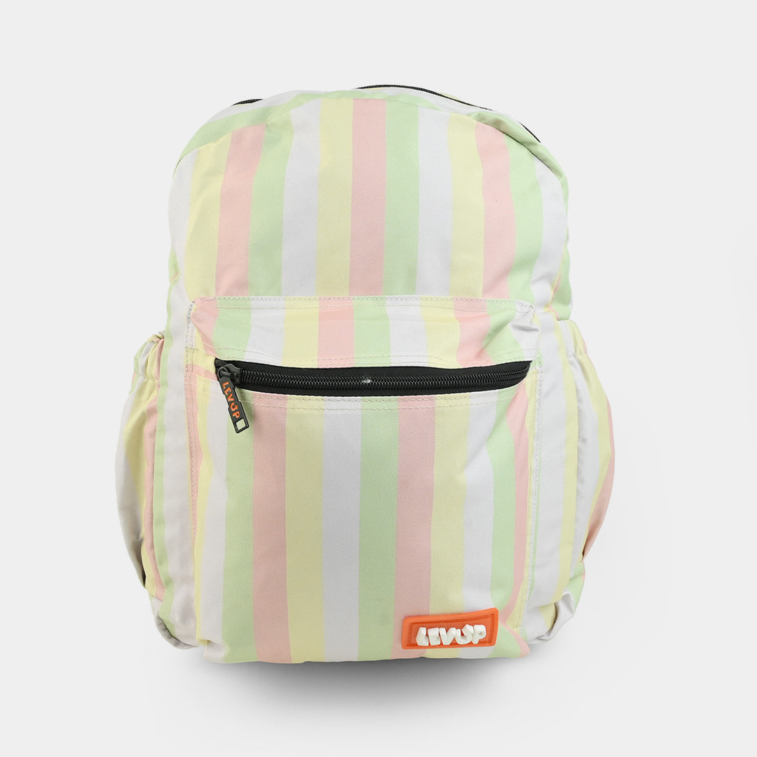 LEVUP 16" Stripes Backpack | Grade 1-4