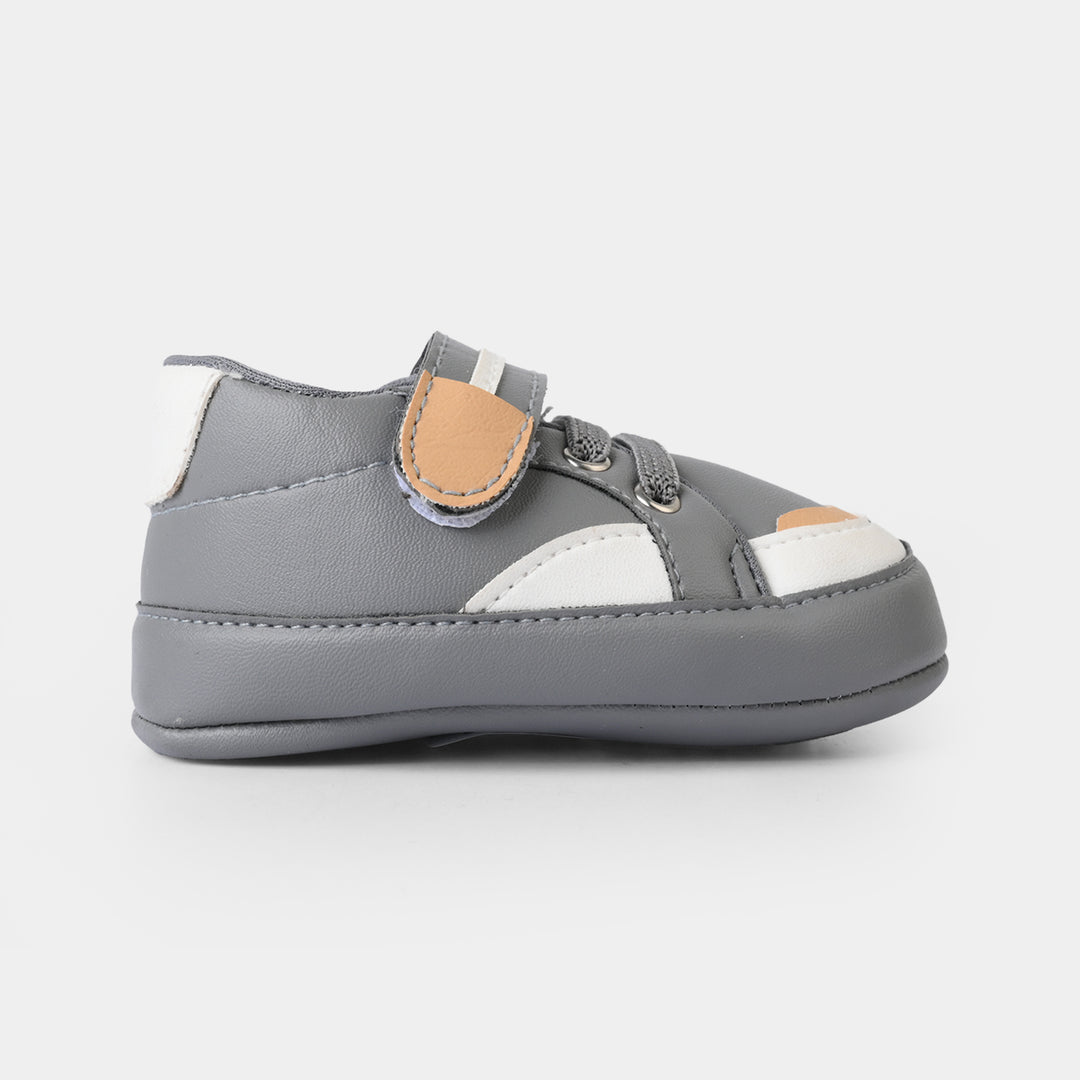 Boys Shoes 222-48-Grey/White