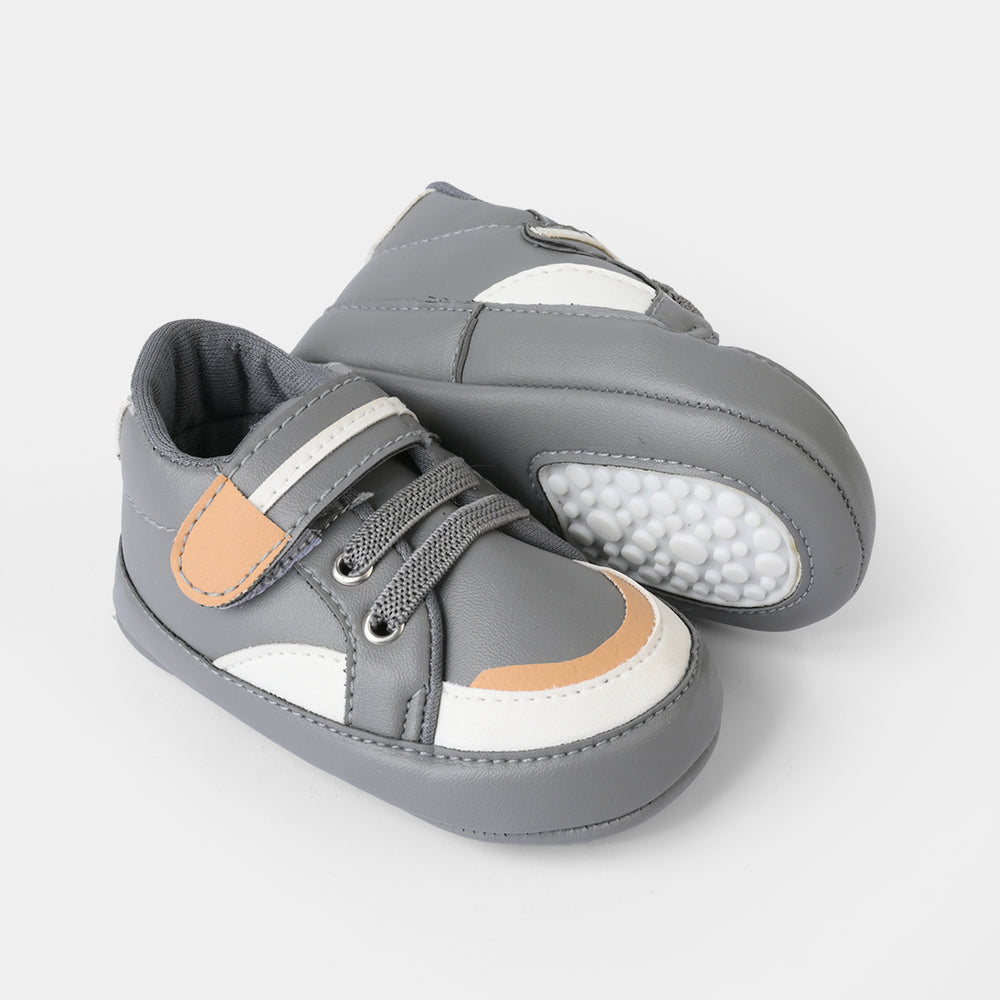 Boys Shoes 222-48-Grey/White