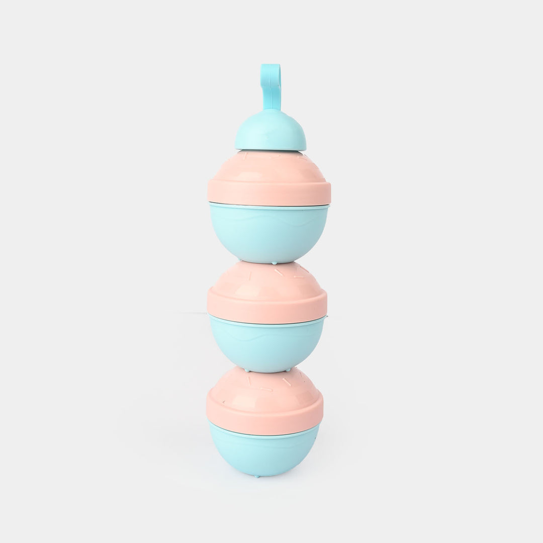 3-Layer Baby Milk Powder & Snack Container