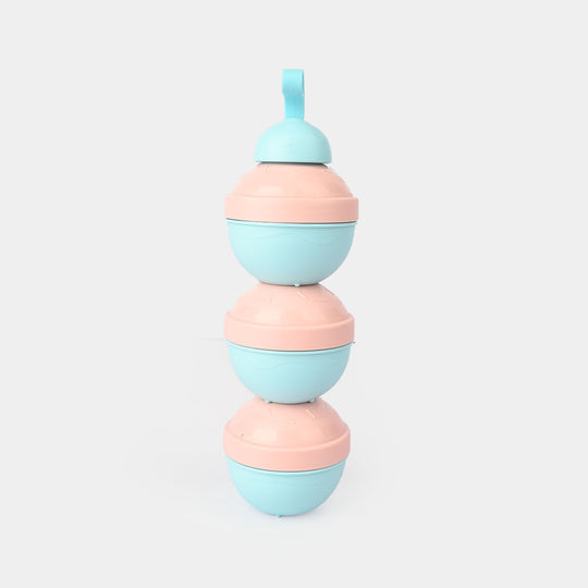 3-Layer Baby Milk Powder & Snack Container