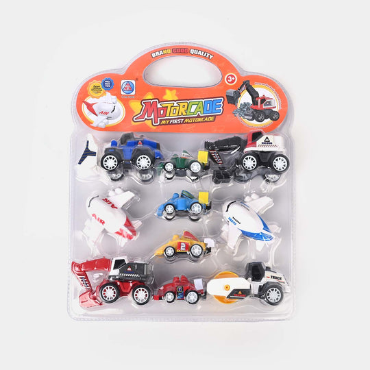 Exciting Vehicle Set | 10Pcs For Kids