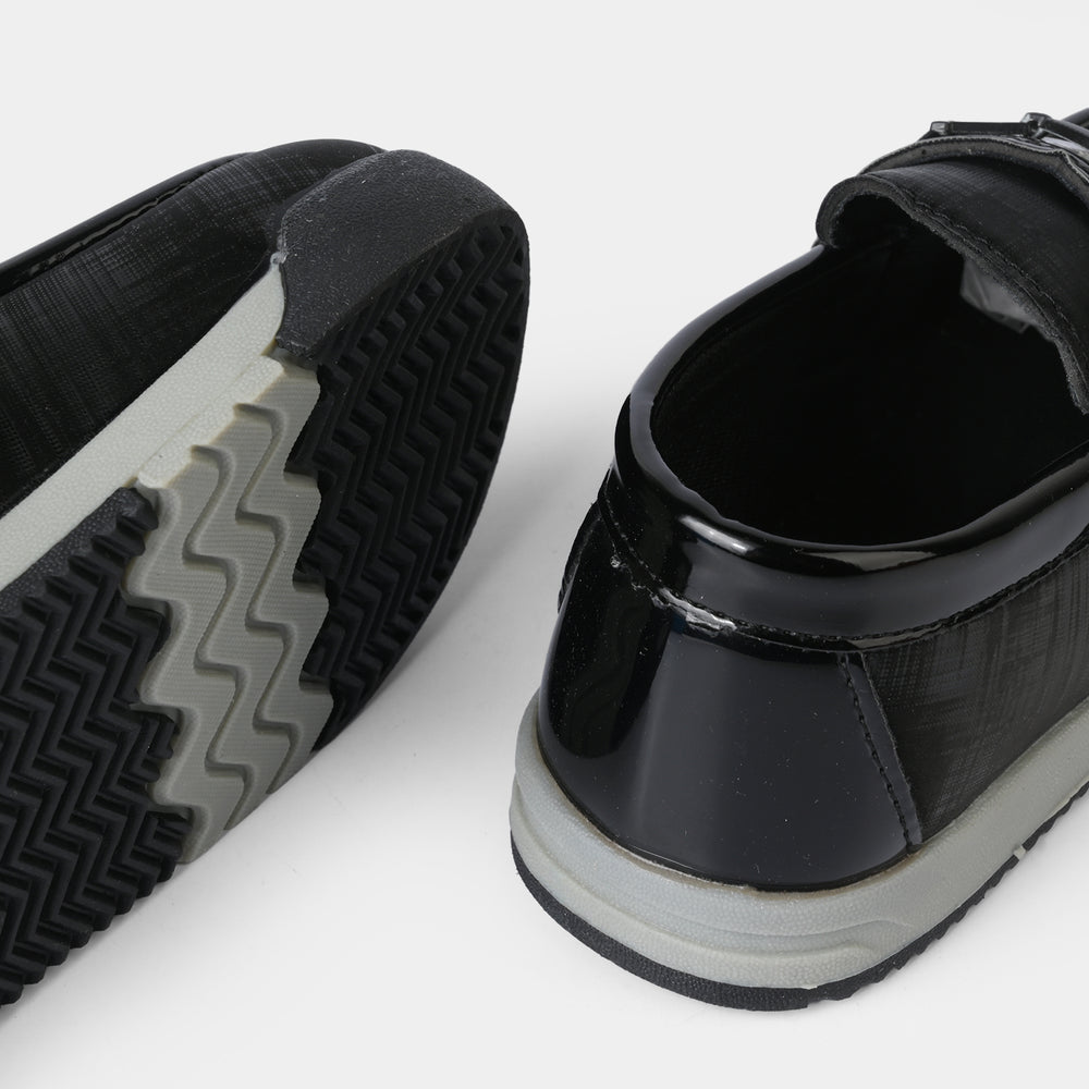 Girls Loafer ST-43-BLACK