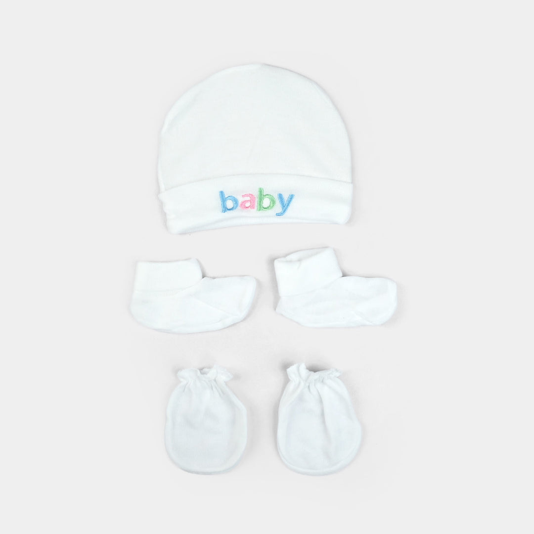 Cap Mitten & Shoes Set