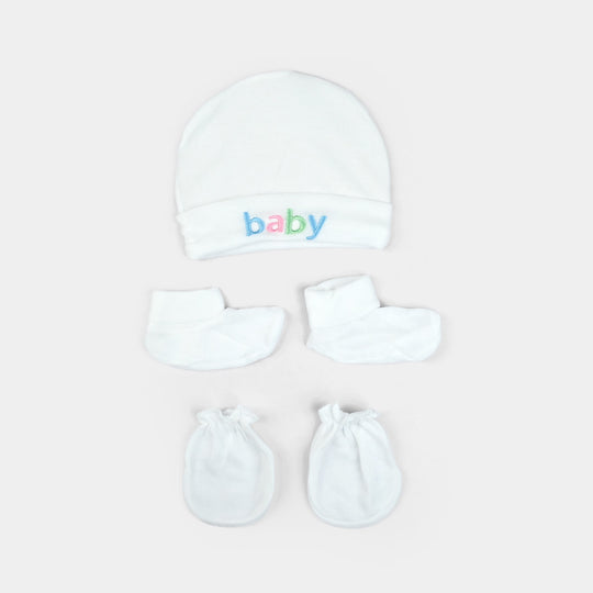 Cap Mitten & Shoes Set