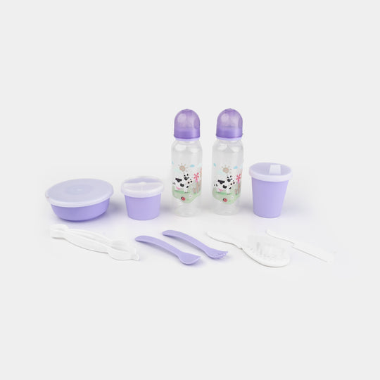 Baby Feeding Gift Set 7060 Purple