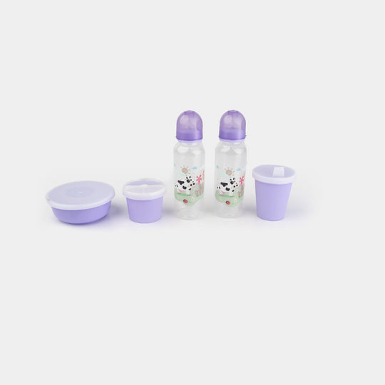 Baby Feeding Gift Set 7060 Purple
