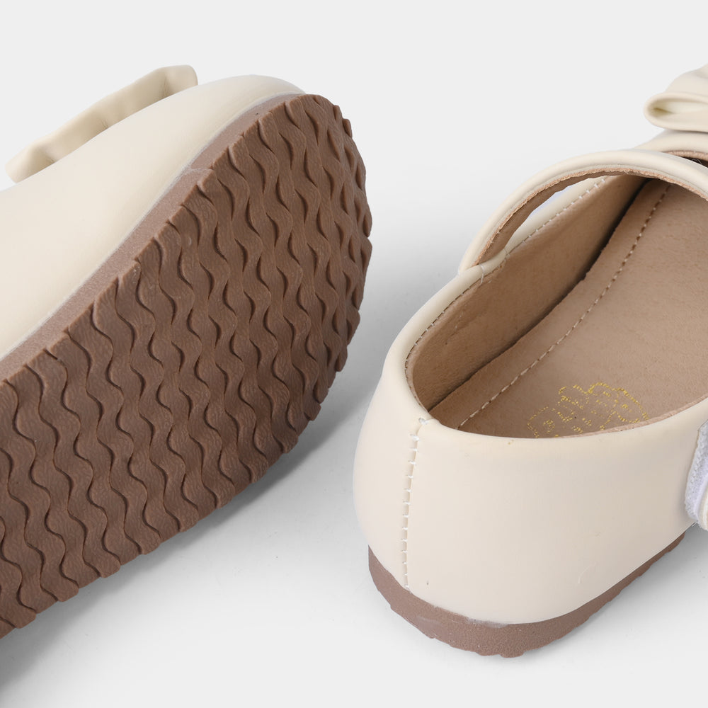 Girls Pumps ST-71-BEIGE