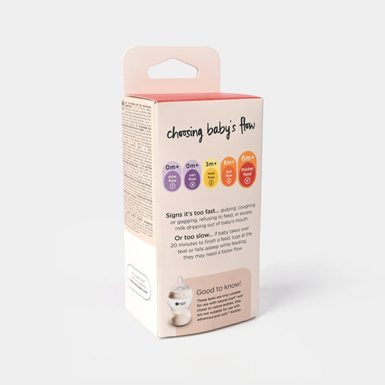 Tommee Tippee Natural Start Thicker Feed Teats (6m+)