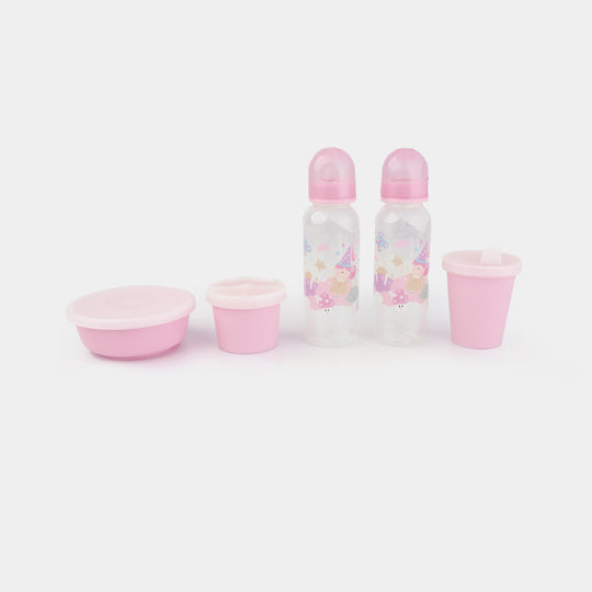 Baby Feeding Gift Set 7060 Pink