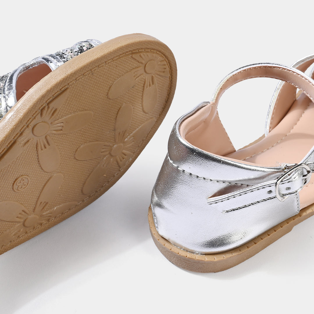 Girls Sandal AS-S06-SILVER