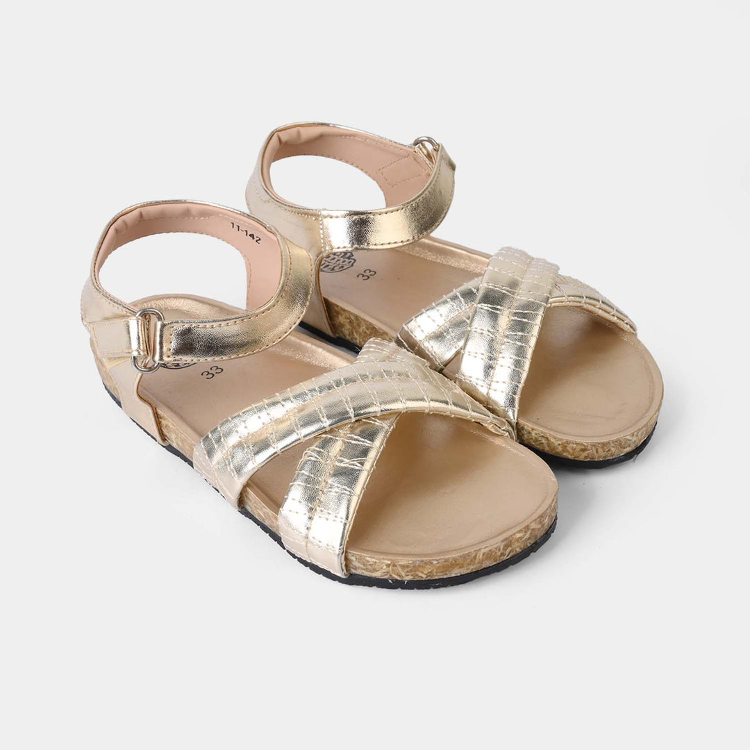 Girls Sandal 11-142-GOLDEN