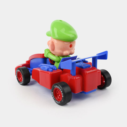 Friction Mini Vehicle Toy For Kids