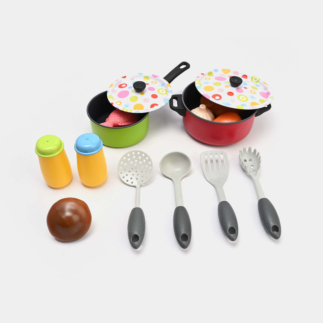 Just Like Home Cooking Play Set For Girls