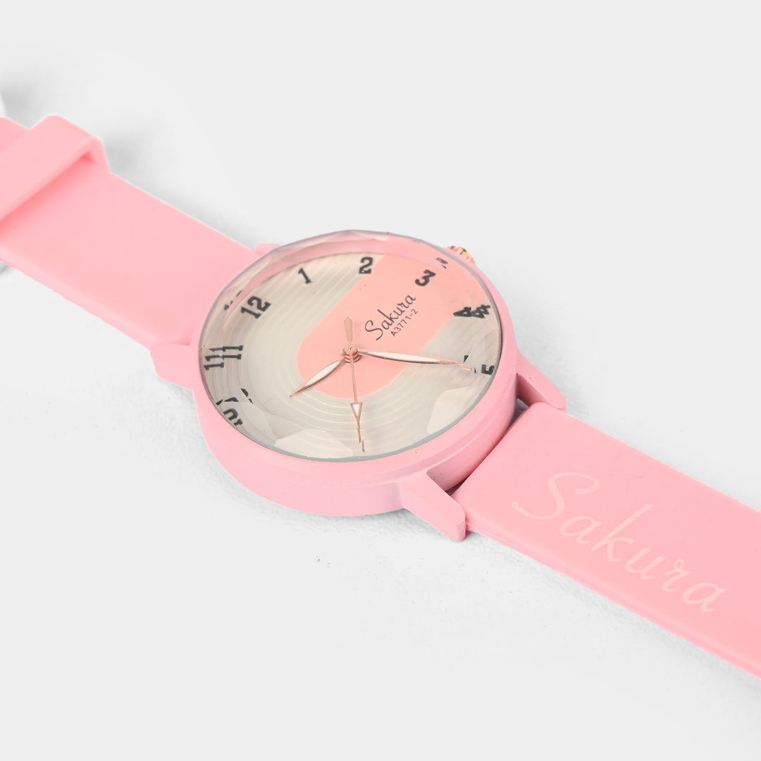 Girls Elegant Analog Wristwatch