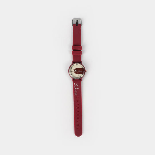 Girls Elegant Analog Wristwatch