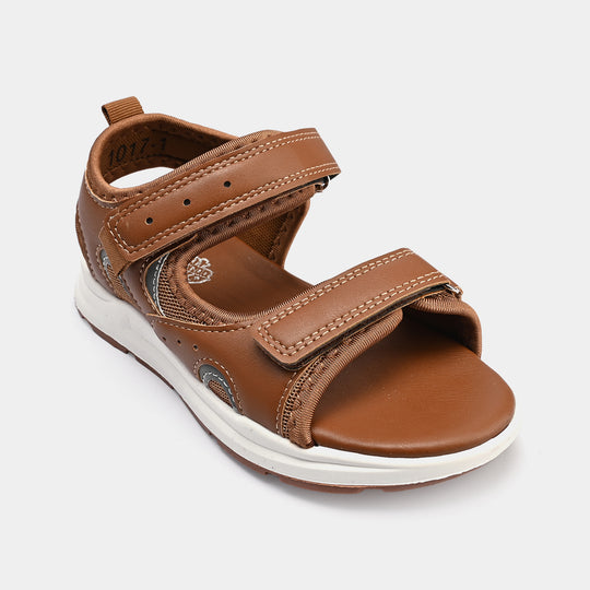 Boys Sandal 1017-1-BROWN