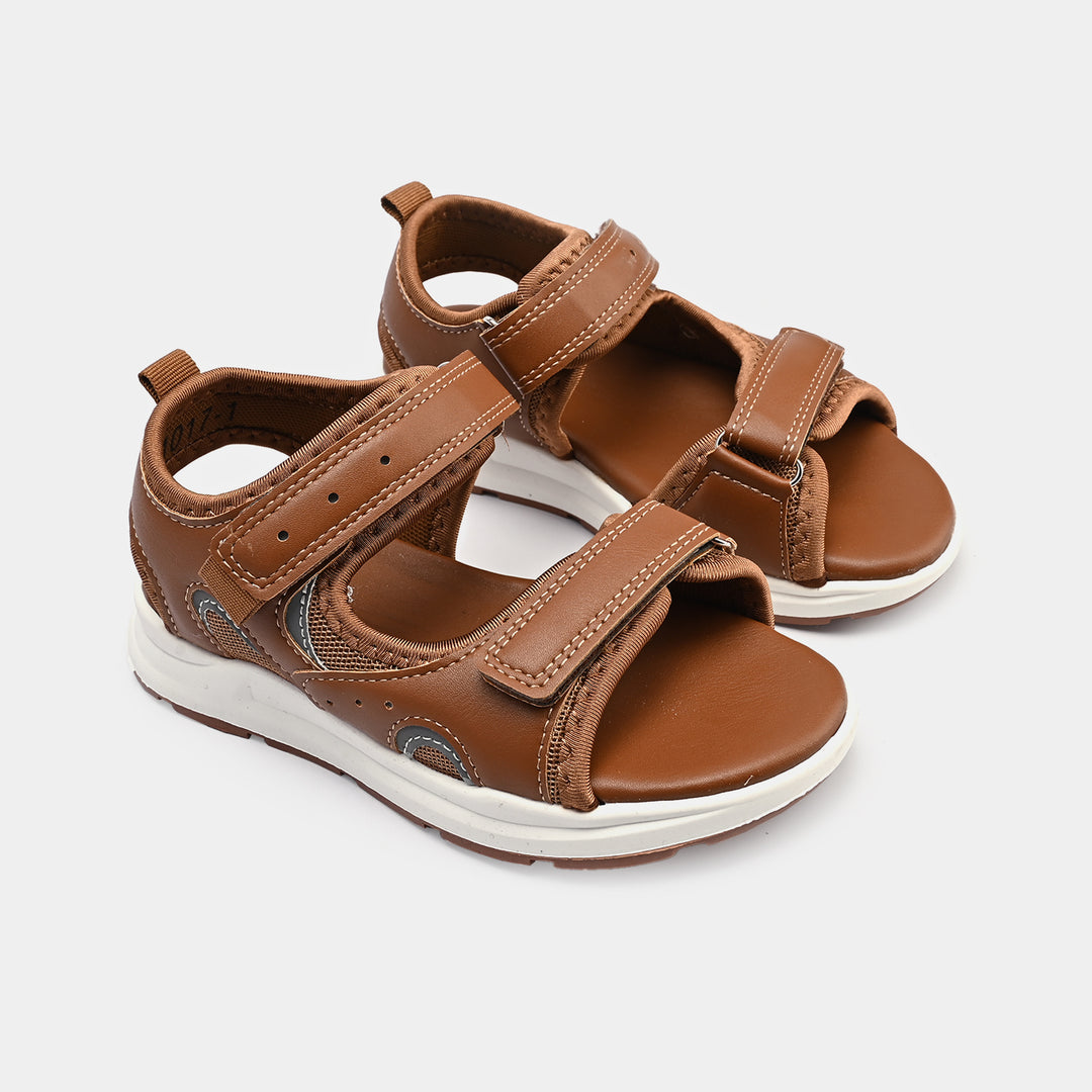 Boys Sandal 1017-1-BROWN