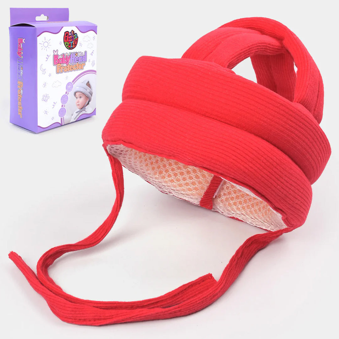 Head Protector For Baby-Red