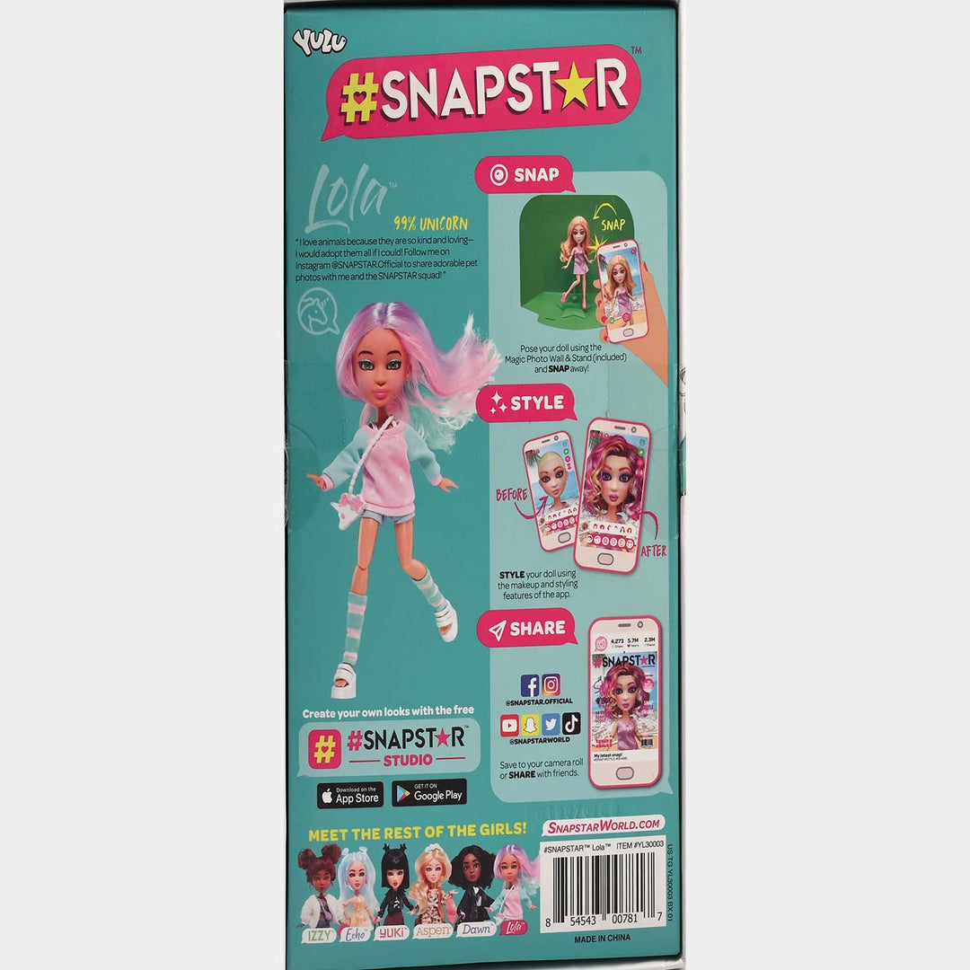 Snapstar Doll For Kids