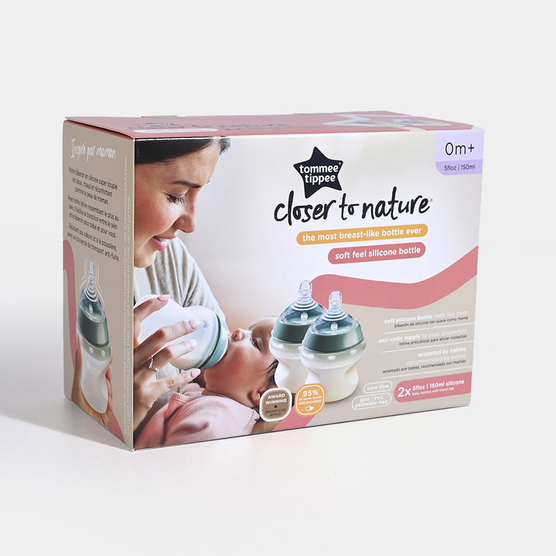 Silicone Baby Bottle (0m+) 150Ml/5Oz