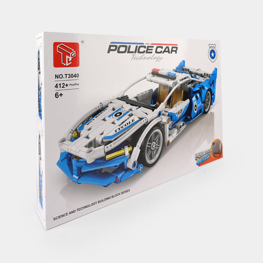 Police Car Building Blocks | 412PCs